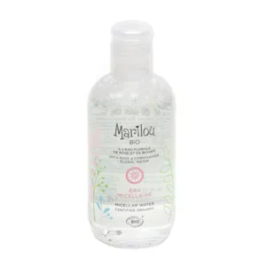 Eau micellaire Marilou Bio à l'eau florale de rose et de bleuet