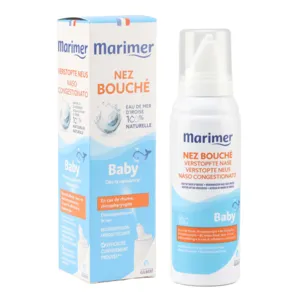 Marimer Baby nez bouché rhume rhinite rhinopharyngite
