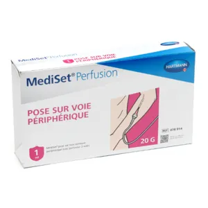 Mediset kit de Perfusion pose sur voie périphérique