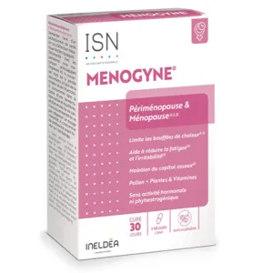 Gélules Ménopause et Périménopause Menogyne Ineldea Santé Naturelle