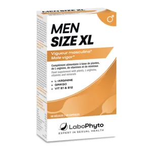 Men Size XL gélules pour la vigueur masculine Labophyto