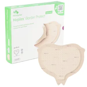 Pansement hydrocellulaire escarre Mepilex Border Protect Sacrum