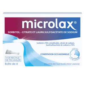 Microlax laxatif Adultes