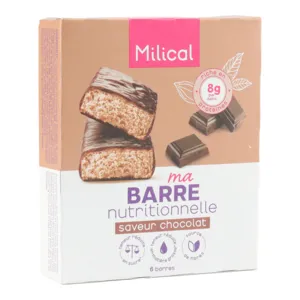 Barre Hyperprotéinée Milical chocolat