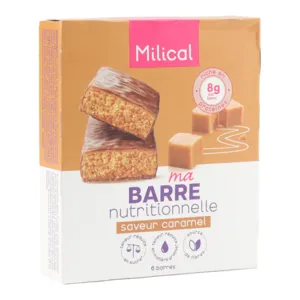 Barre Milical Hyperprotéiné caramel
