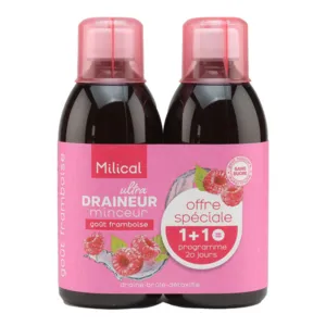 Draineur minceur Milical Ultra framboise