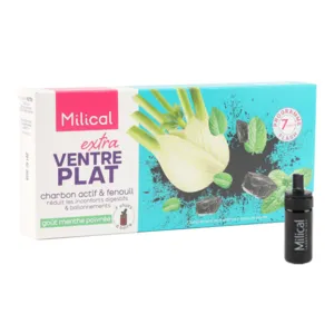 Milical Ventre plat Charbon