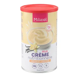 Creme minceur Milical Hyperprotéiné vanille