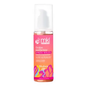MKL Gelée pailletée après soleil Visage et Corps