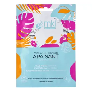 Masque Visage Apaisant biocellulose MKL