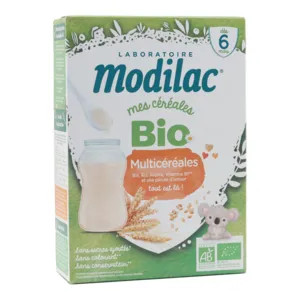 Modilac Mes céréales bio Multicéréales pour bébé