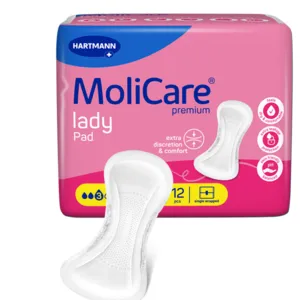 Protections anatomiques MoliCare Premium Lady Pad 3 gouttes