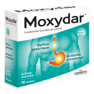 Moxydar sachets reflux gastrique