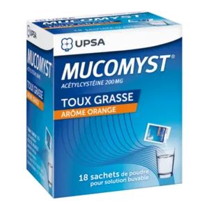 Mucomyst toux grasse