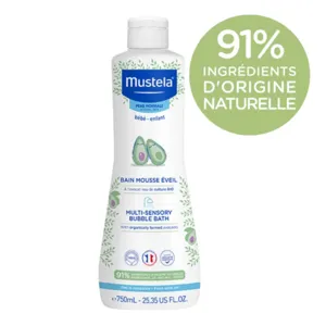 Bain mousse éveil bébé enfant Mustela