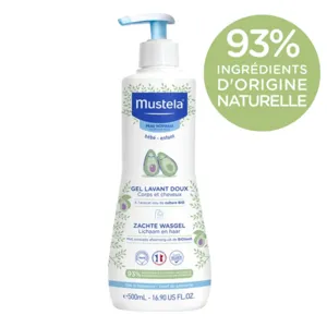 Mustela Bébé gel lavant doux corps et cheveux