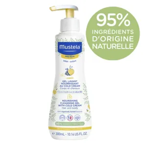 Mustela gel lavant cold cream peau sèche