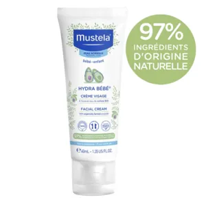 Crème hydratante pour le visage de bébé Mustela Hydra