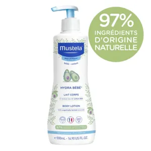 Mustela Hydra Bébé lait nourrissant corps