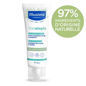 Mustela Stelatopia crème hydratante visage bébé