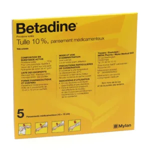 Pansement Betadine