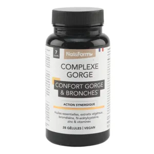 Nat et Form Gélules Complexe Gorge