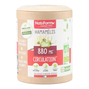 Hamamélis Nat et Form Ecoresponsable bio Circulation