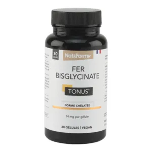 Gélules Bisglycinate de fer Nat & Form