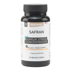 Nat et Form Safran gélules Humeur et stress