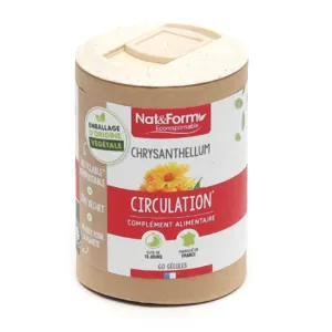 Gélules Nat & Form Ecoresponsable Chrysanthellum Circulation