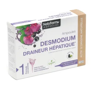 Nat & Form Desmodium ampoules pour le foie