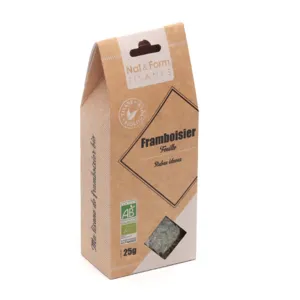 Tisanes bio Framboisier de Nat & Form