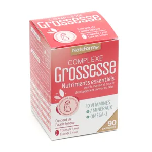Nat et Form Complexe grossesse capsules nutriments essentiels