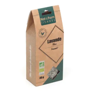 Tisane Nat et Form Fleurs de lavande bio