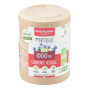 Myrtille Nat et Form bio gélules Confort visuel