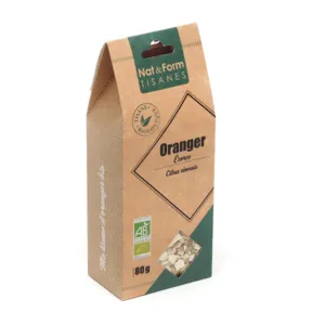 Tisane Nat et Form bio écorce d'oranger