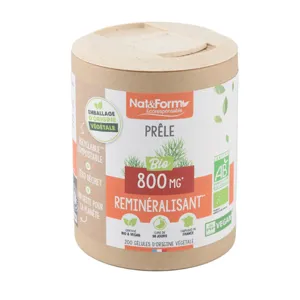 Prêle Nat et Form bio gélules Réminéralisant