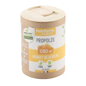 Nat&Form Ecoresponsables gélules propolis