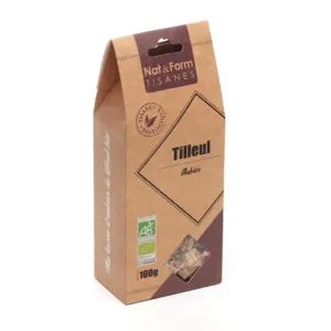 Tisane Nat et Form bio Aubier de Tilleul