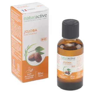 Naturactive Huile Jojoba Bio peau grasse