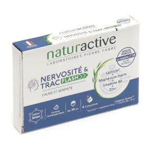 Comprimés Naturactive Nervosité et Trac Flash