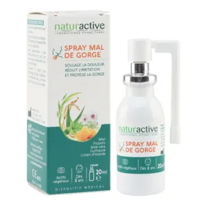 Naturactive Spray pour la gorge