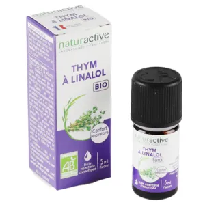Naturactive Thym à linalol Bio Huile essentielle