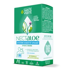 Sante Verte Nectaloe estomac stick aloe vera