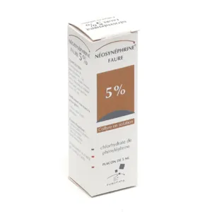 Néosynéphrine collyre 5 pour cent