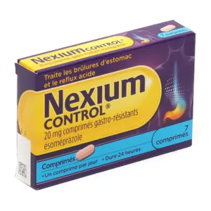 Nexium Control medicament remontées acides
