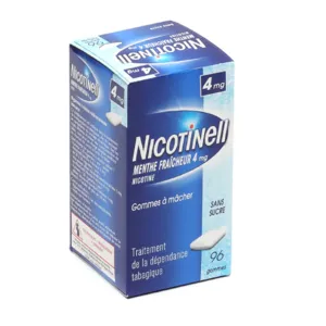 Nicotinell 4mg menthe fraîcheur chewing gum