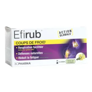 Les 3 chênes unidoses Efirub Coups de froid
