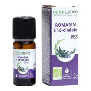 Naturactive Romarin à 1,8-cinéole Bio Huile essentielle