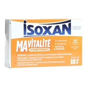 Isoxan Ma vitalité 18 ans+ fatigue